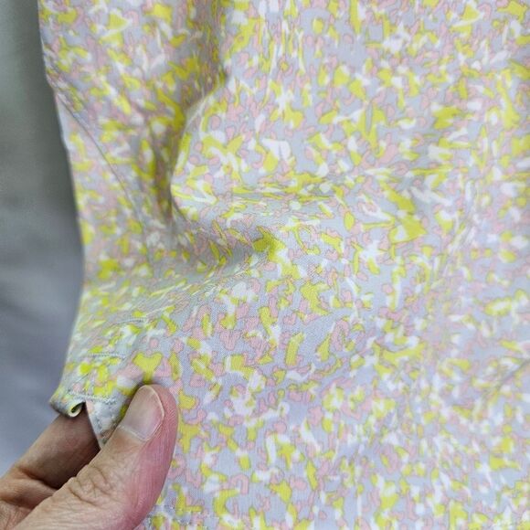 RBX Yellow Multi Print Lined Running Shorts Size Large - Picture 4 of 7